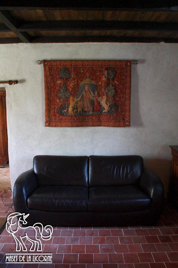 Maset De La Licorne Villa Nedde Luaran gambar